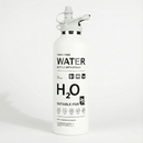 REVOMAX Fire Series vacuum insulated stainless steel water bottle in Pearl White color